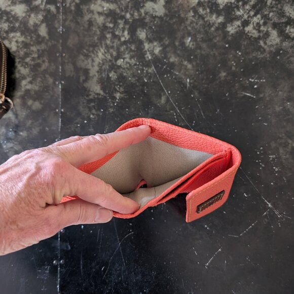 Dooney and Bourke Pebble Grain Flap Wallet - Picture 7 of 7